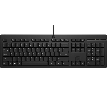 HP 125 toetsenbord met kabel (Qwerty)