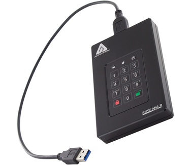 Apricorn Aegis Fortress L3 3TB Zwart