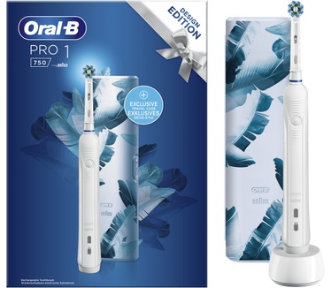 Oral-B Pro 1 - 750 - Elektrische Tandenborstel + Bonusreisetui