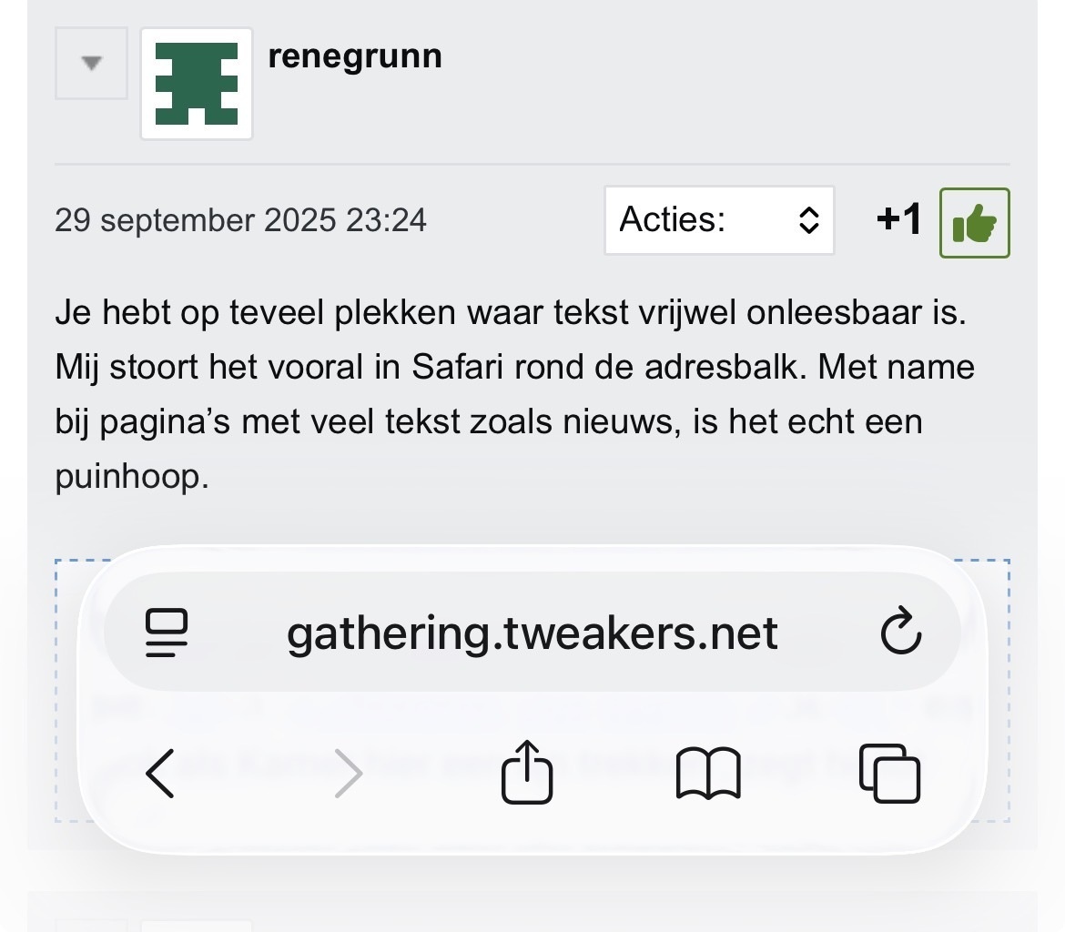 iOS en iPadOS 26] Ervaringen & Discussie - iPhones, iPads en Apple Watch -  GoT