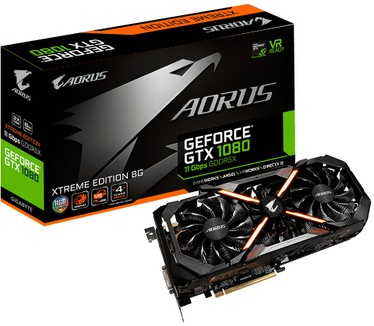 Gigabyte AORUS GeForce GTX 1080 Xtreme Edition 8G 11Gbps