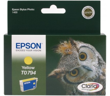 Epson Singlepack Yellow T0794 Claria Photographic Ink