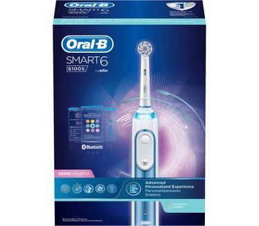 Oral-B Smart 6 6100S Sensi Ultrathin Blue Elektrische Tandenborstel