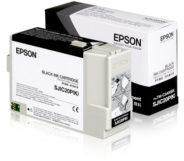 Epson SJIC20P(K) - Ink cartridge for TM-C3400BK (Black)
