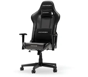 DXRacer Prince L Black PVC Leather gamestoel