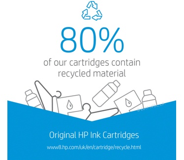 HP 302 originele drie-kleuren inktcartridge