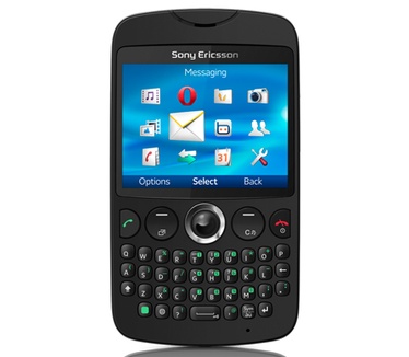 Sony Ericsson txt Zwart (T-mobile-prepaid)