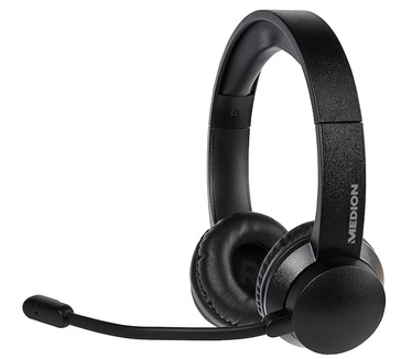 Medion LIFE E83265 USB Koptelefoon | Perfecte geluidservaring | Geïntegreerde microfoon | Praktische volumeregeling op de kabel | Licht en handig | Plug & play | Voor PC's en notebooks