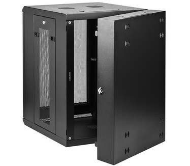Startech.com 15U Serverkast rack wand monteerbaar diepte tot 20" / 50 cm scharnierende behuizing