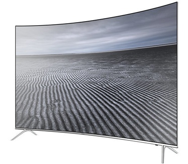 Samsung Series 7 UE55KS7500S Zilver, Zwart