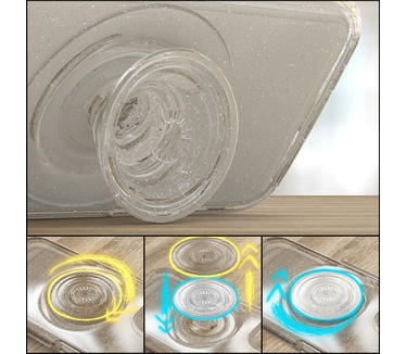 Otterbox Otter+Pop Symmetry Clear Series voor Apple iPhone 12 mini, transparant