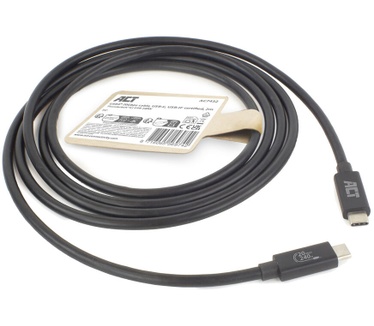 ACT USB4 20Gbps 240W USB Type-C kabel, USB-IF gecertificeerd, 2 meter