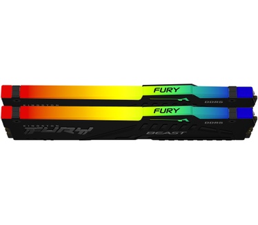 Kingston 32GB 6800MT/s DDR5 CL34 DIMM (Kit van 2) FURY Beast RGB XMP