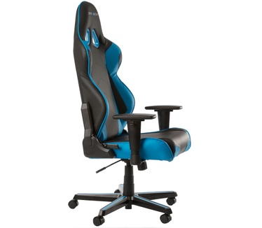 DXRacer DX Racer RACING Gaming Chair Zwart/Blauw