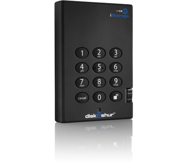 iStorage diskAshur 128-bit 1,5TB Zwart