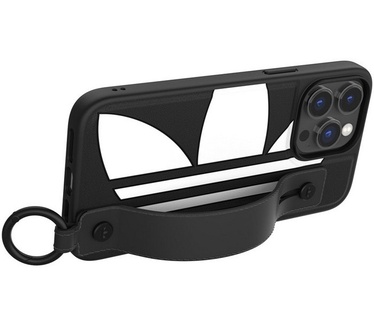 Adidas Hand Strap Back Case - Apple iPhone 14 Pro (6.1") - Zwart Zwart