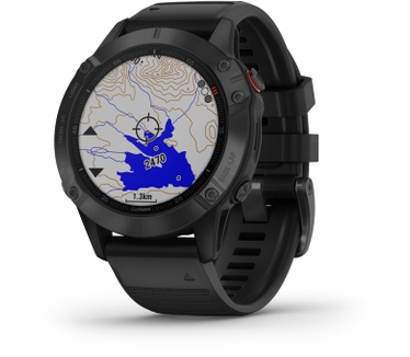 Garmin Fenix 6 Pro Grijs (Zwart)