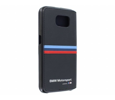 BMW Originele M-Sport Classic Collection Bookcase hoesje voor de Samsung Galaxy S6 - Donkerblauw  Blauw