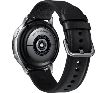 Samsung Galaxy Watch Active2 RVS (40mm) Zilver (Zwart)
