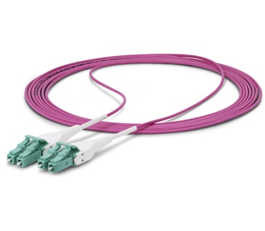 Startech.com 5m LC naar LC (UPC) OM4 Multimode Glasvezel Netwerkkabel, Erika Violet, 50/125µm, 40G/100G, LOMMF/VCSEL, Uniboot Connector Kabel, OFNR OFNR Riser Rated