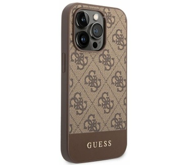Guess 4G Stripe Back Case - Apple iPhone 14 Pro (6.1") - Bruin Bruin