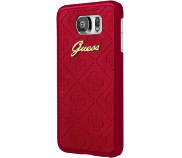 Guess Scarlett Folio Hard Case for Samsung Galaxy S6 - Lipstick