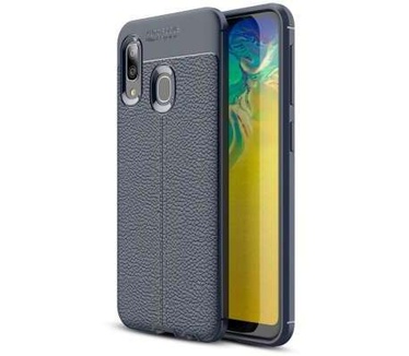Just in Case Samsung Galaxy A20e Back Cover Blauw