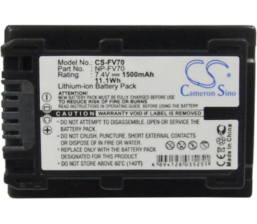Cameron Sino 7.4V, Li-ion, 1500mAh
