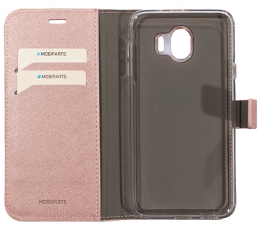 Mobiparts Saffiano Wallet Case Samsung Galaxy J4 (2018) Pink