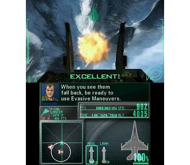 Ace Combat: Assault Horizon Legacy+, 3DS