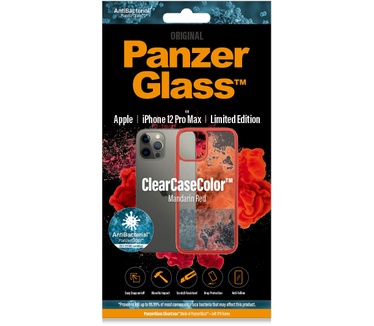 PanzerGlass 0281 (iPhone 12 Pro Max Mandarin Red) Transparant