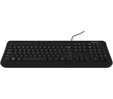 Microsoft Wired Keyboard 600 (UK) Zwart