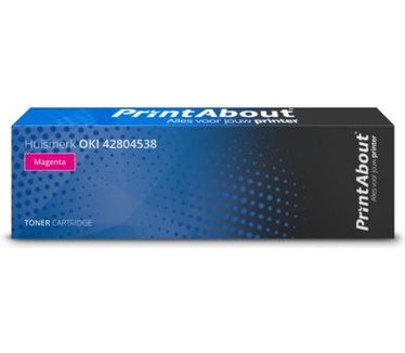 PrintAbout Huismerk OKI 42804538 Toner Magenta