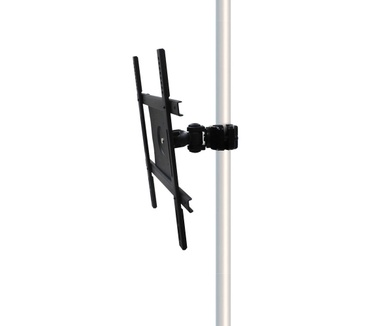 Newstar Monitor Mount for mounting on poles (diameter 35-60 mm) for single 10"-55" Screen - Black