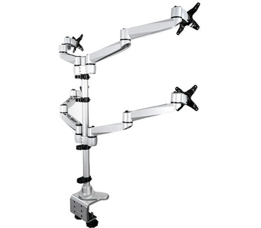 Startech.com Monitor arm voor 4 schermen volledig beweegbaar premium