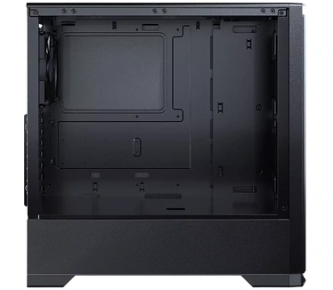 Magniumgear Neo Silent ATX Mid-tower, Silent front design, 1x 120 fan, Black