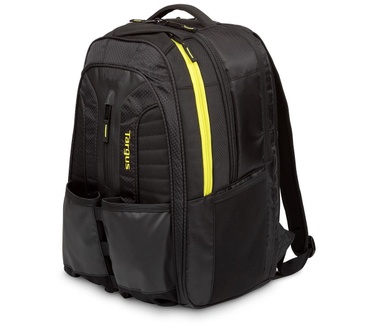 Targus Rackets 15.6 Backpack Geel, Zwart