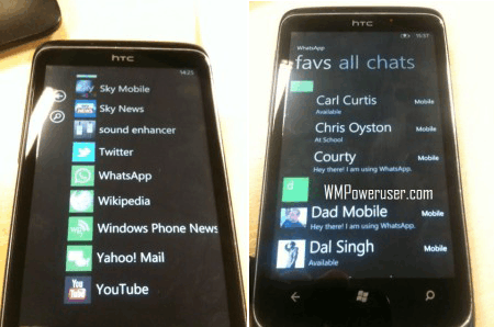 WhatsApp voor Windows Phone 7.5
