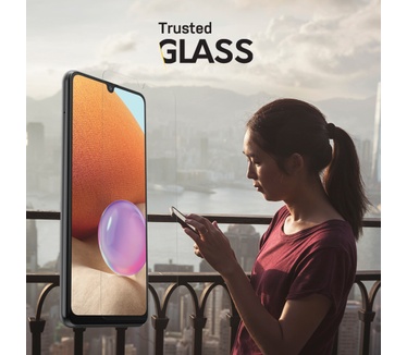 Otterbox Trusted Glass Series voor Samsung Galaxy A32, transparant - Geen retailverpakking
