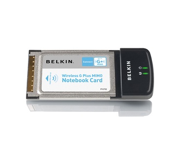 Belkin Draadloze G+ MIMO notebookkaart