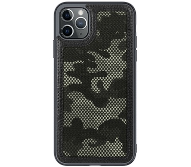 Nillkin Camo Back Cover Apple iPhone 11 Pro (5.8") - Zwart/Groen Groen