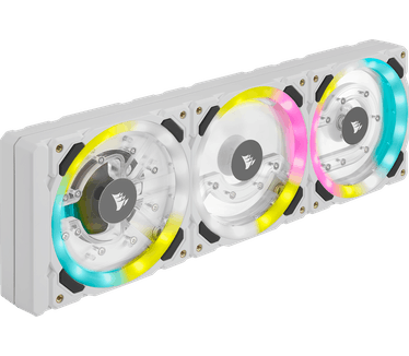 Corsair Hydro X Series XD7 RGB Pump/Reservoir Combo - 360 mm Distribution plate - Wit