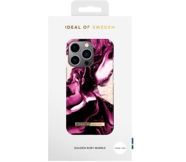 iDeal of Sweden Golden Ruby Marble (iPhone 13 Pro) Multi-color
