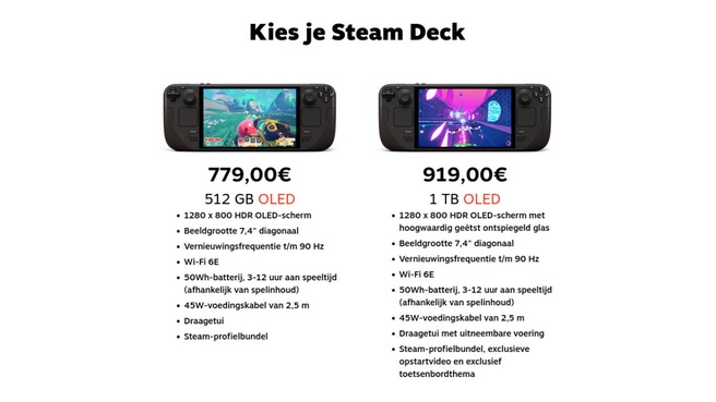 Steam Deck-prijsverhoging mei 2026