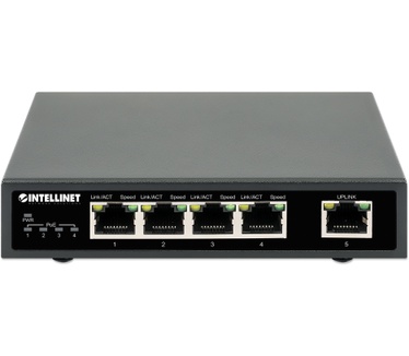 Intellinet 5-Port Gigabit Ethernet PoE+