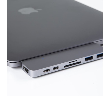 Hyperdrive Thunderbolt 3 USB-C Hub for 2016 MacBook Pro (Grijs)