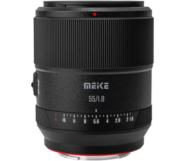 Meike 55mm f/1.8 AF STM Pro L-mount objectief