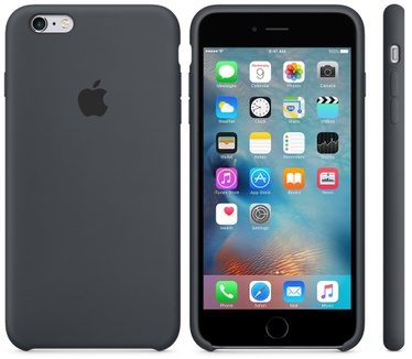 Apple iPhone 6s Plus Siliconenhoesje Houtskoolgrijs