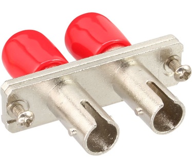 InLine Duplex ST/ST, Multimode, with flange