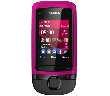 Nokia C2-05 Paars